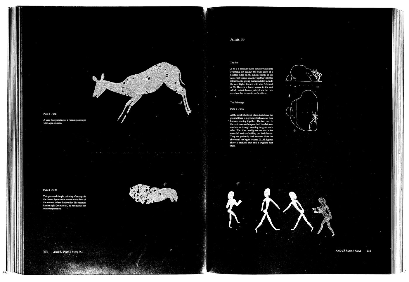 Inverted binary mask: white figures on black background.